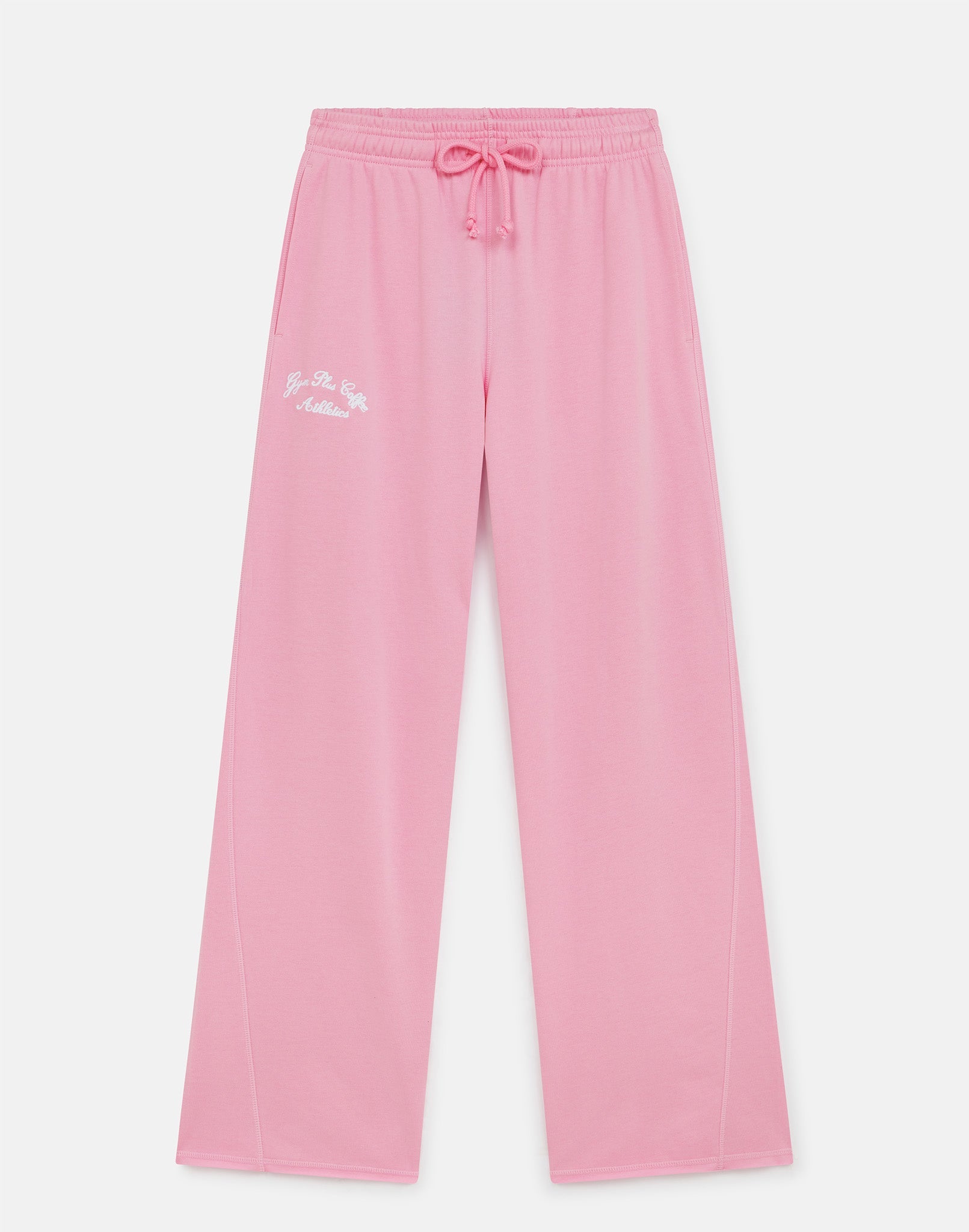 Wide Leg Jogger in Pink Blossom