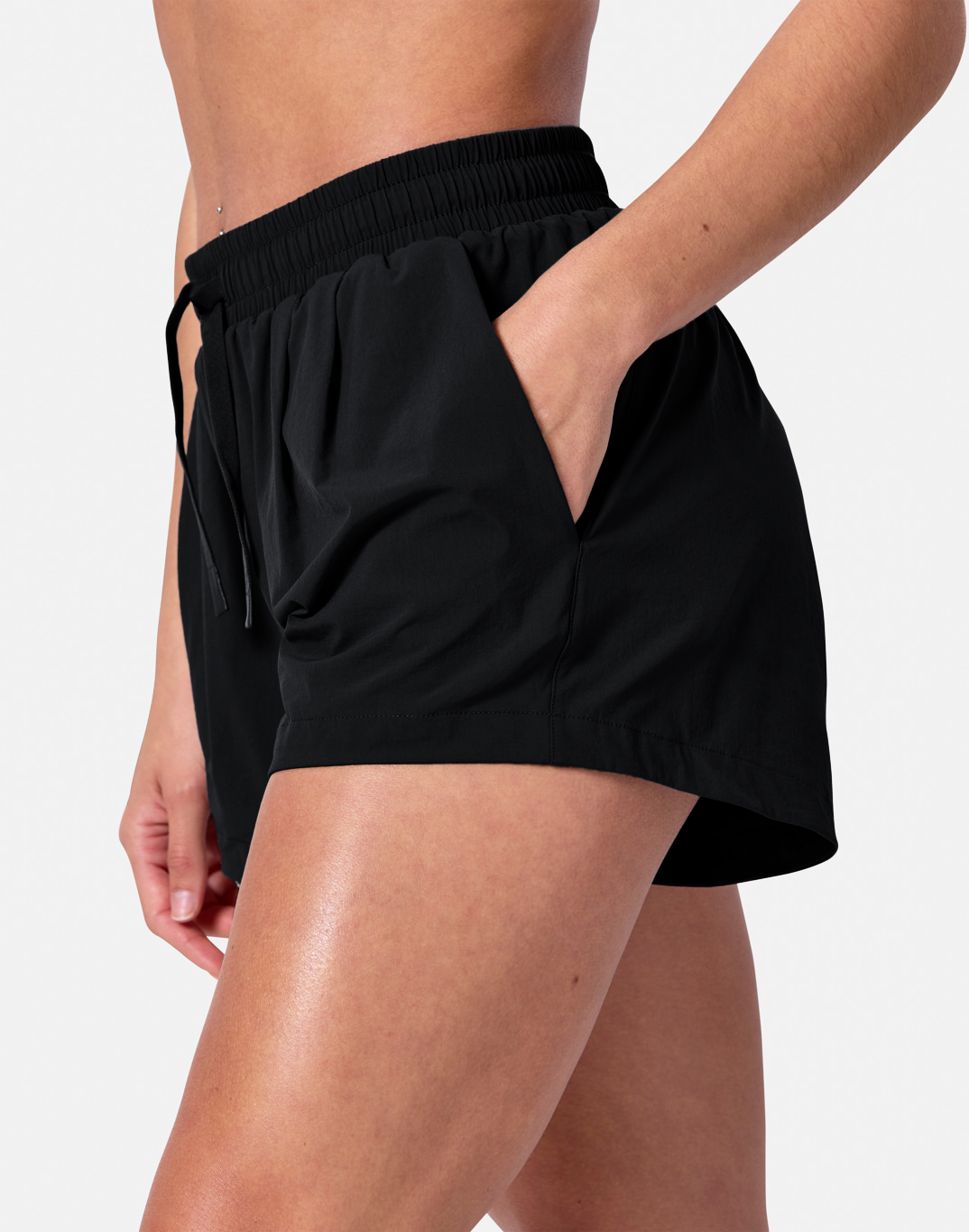 Contender 3" Shorts in Black