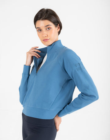 Chill Half Zip in Astral Blue