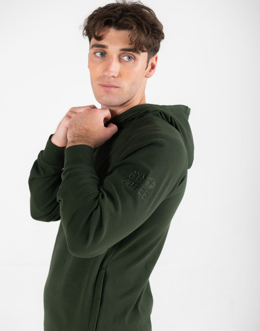 Chill Hoodie in Forest Green - Hoodies - Gym+Coffee IE