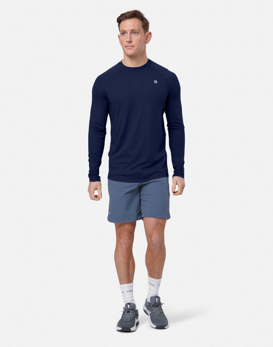 Relentless Long Sleeve in Twilight Navy