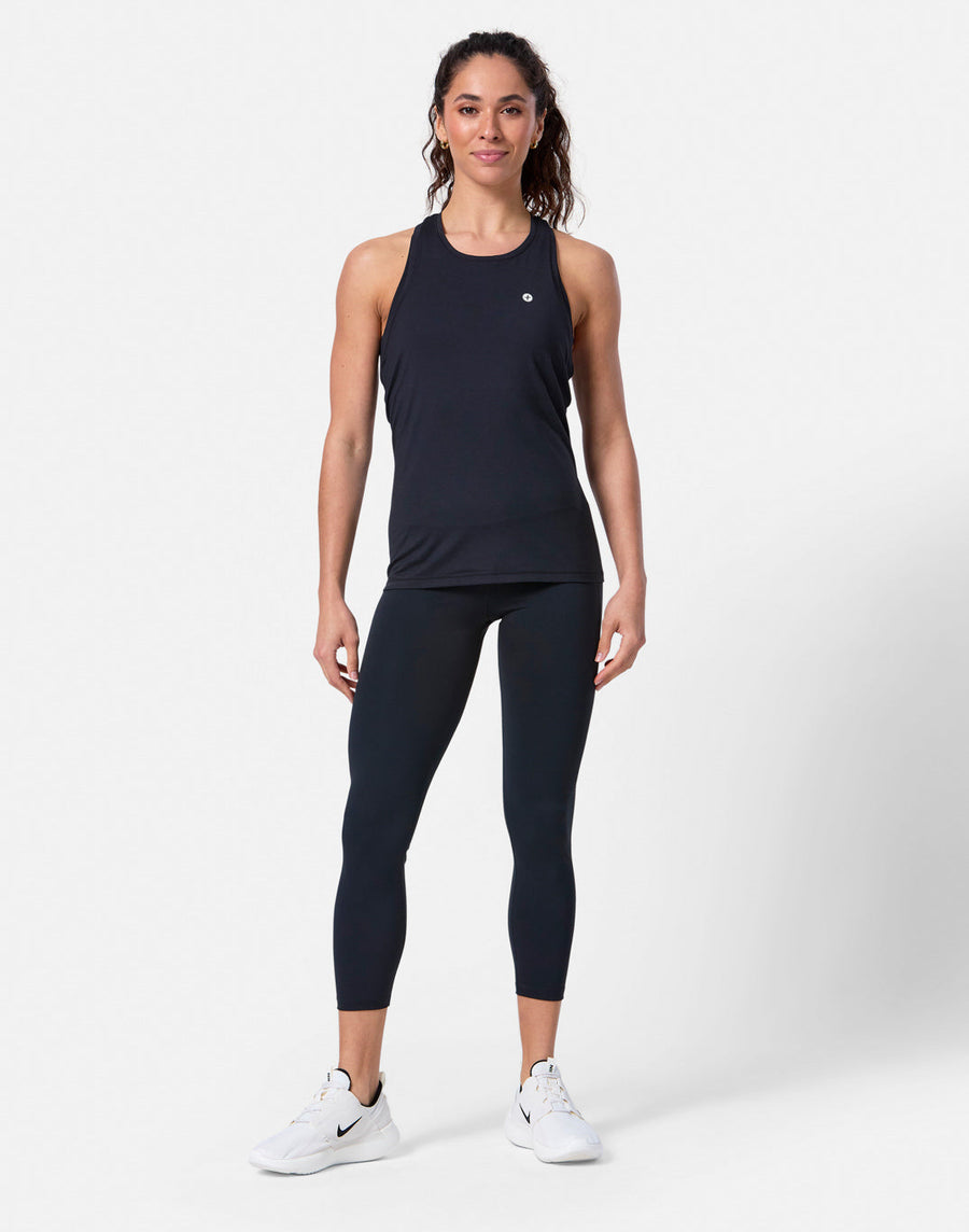 Relentless Steady 7/8 Legging in Black - Leggings - Gym+Coffee IE