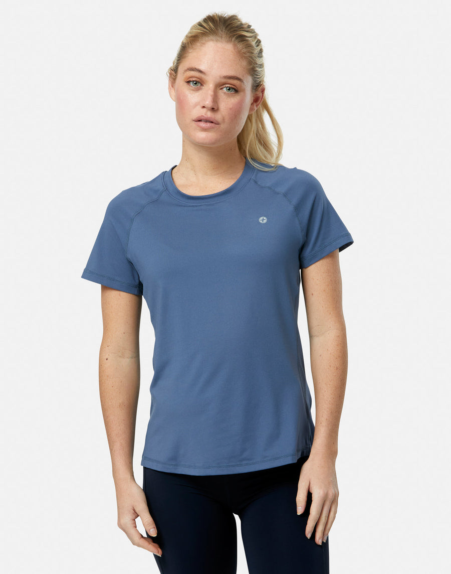 Relentless Tee in Oasis Blue