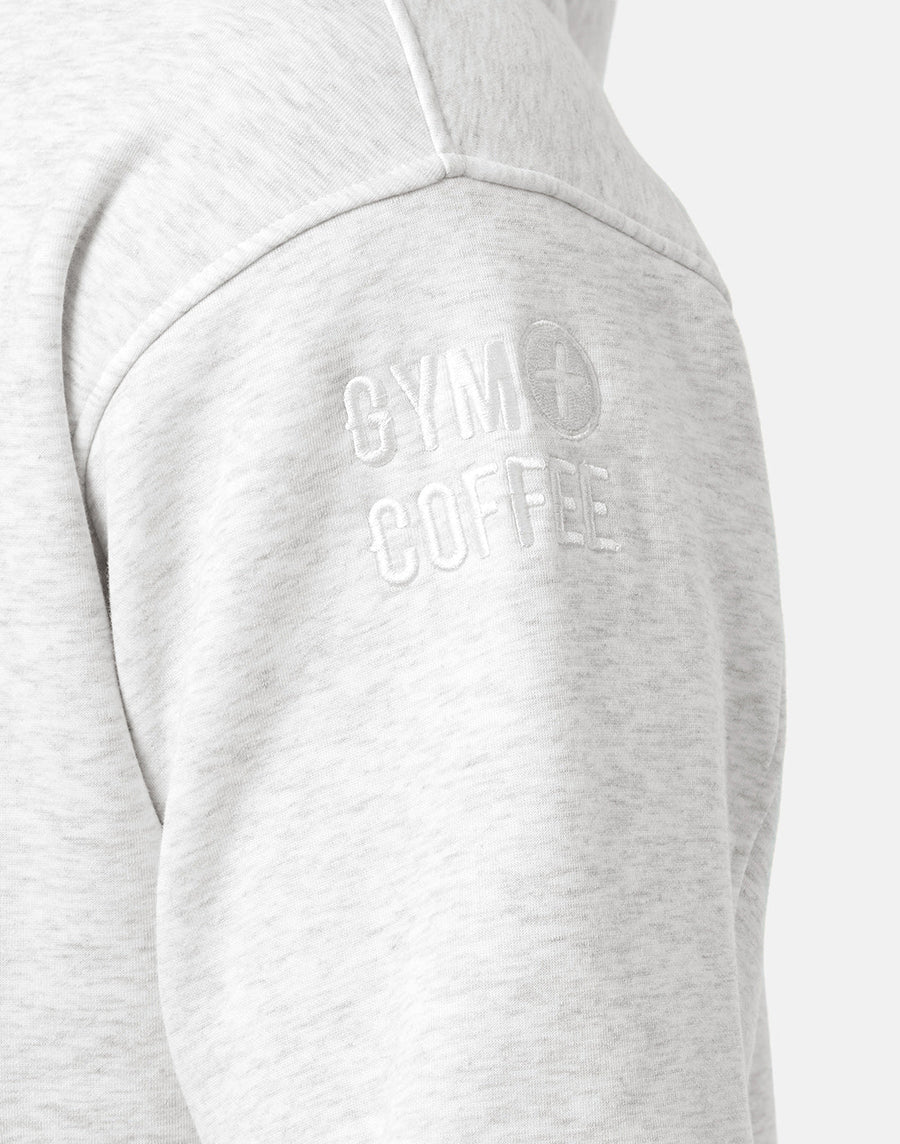 Sierra Drift Hoodie in White Marl