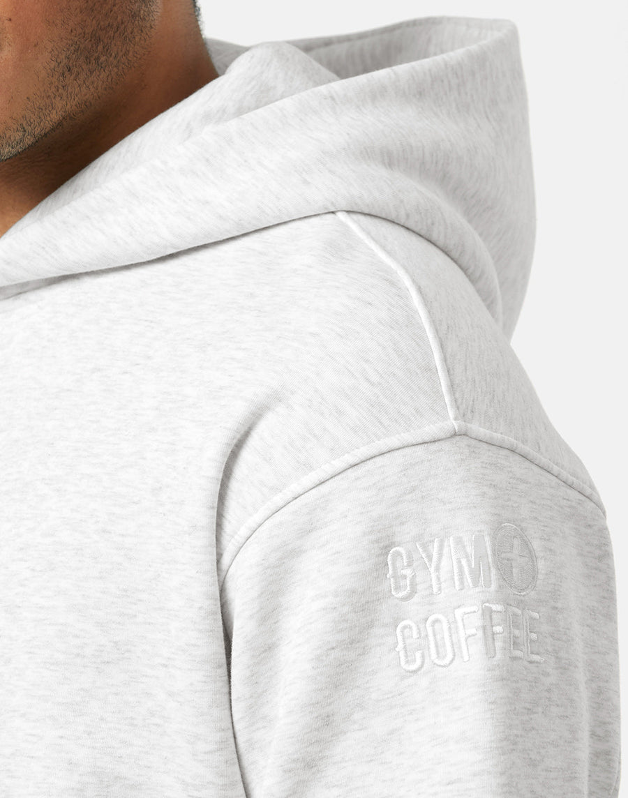 Sierra Drift Hoodie in White Marl