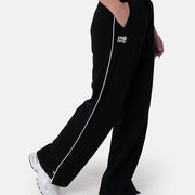 Snap Joggers in Black