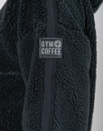 Industry Fleece Hooded Crop Half Zip in Midnight Grey - Fleeces - Gym+Coffee IE