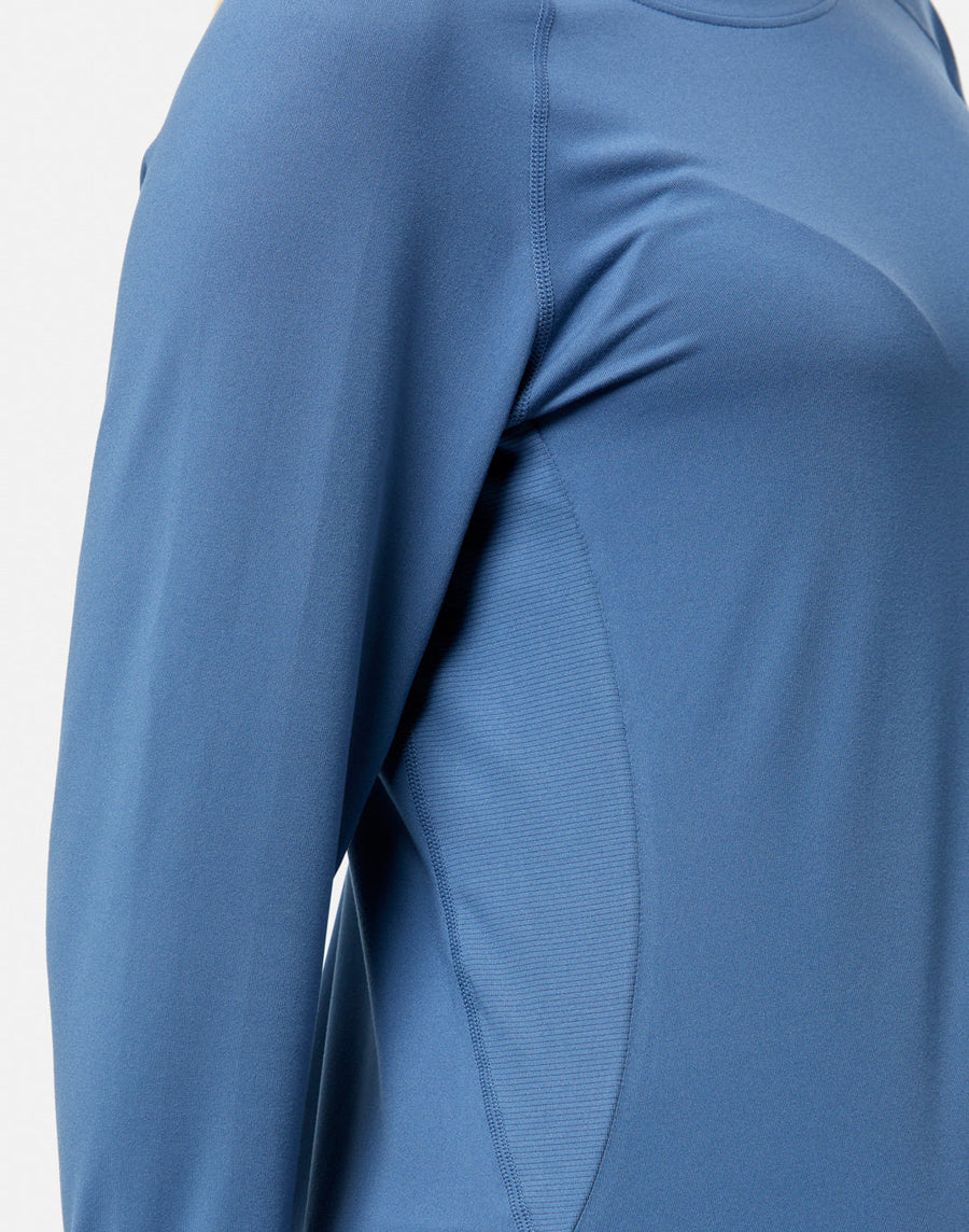 Relentless Long Sleeve in Oasis Blue