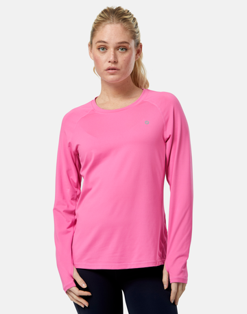 Relentless Long Sleeve in Sangria Sunset