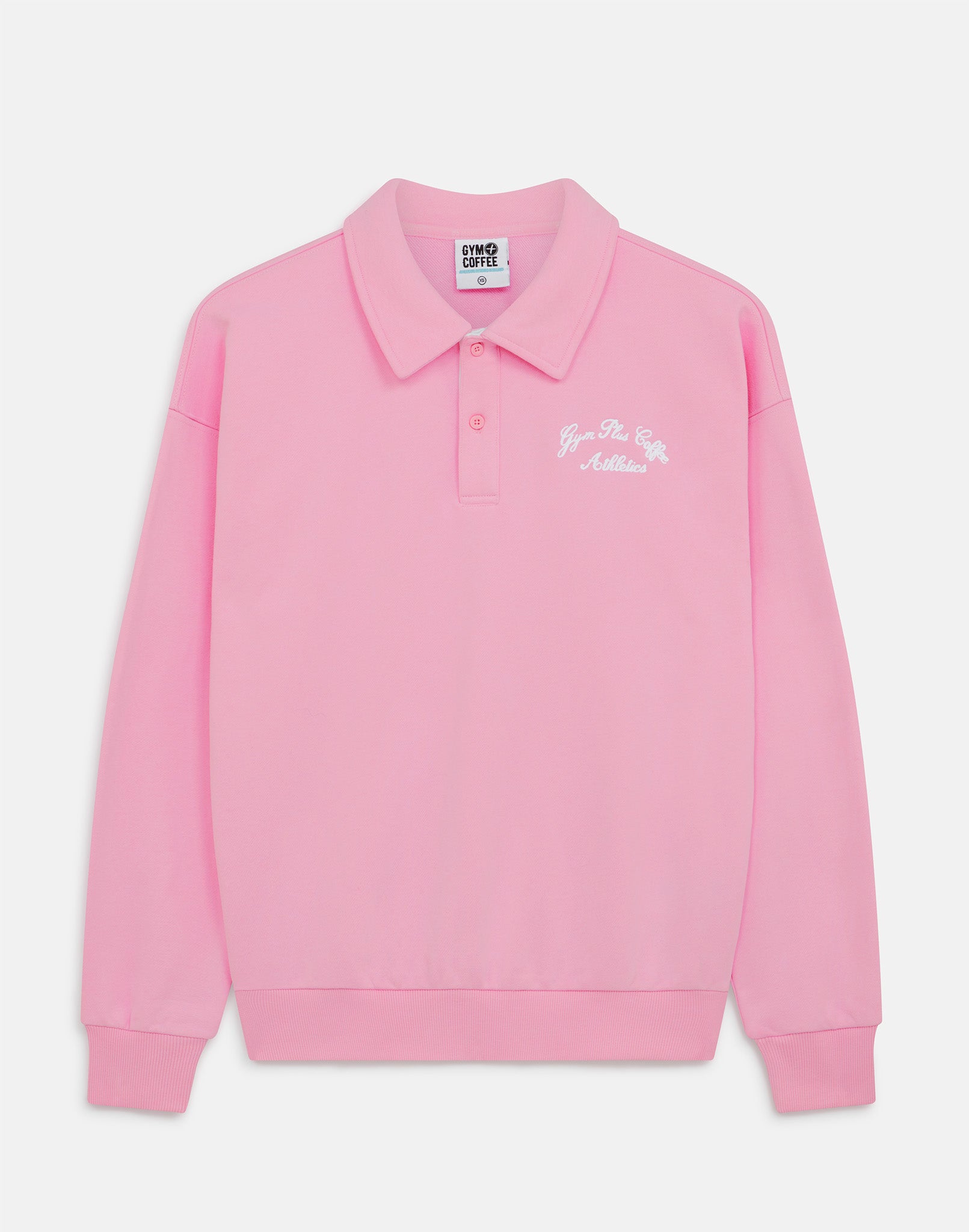 Daily Collared Sweatshirt in Pink Blossom