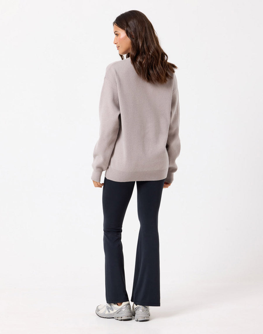 Knit Crew in Hazelnut