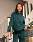 Cascade Hoodie in Amazon Green