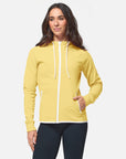 Chill Zip Hoodie in Lemon Sorbet