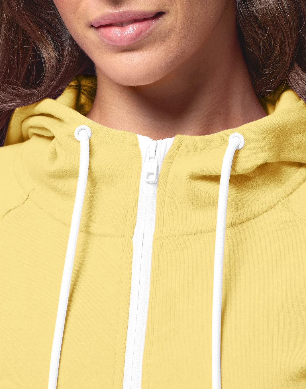 Chill Zip Hoodie in Lemon Sorbet