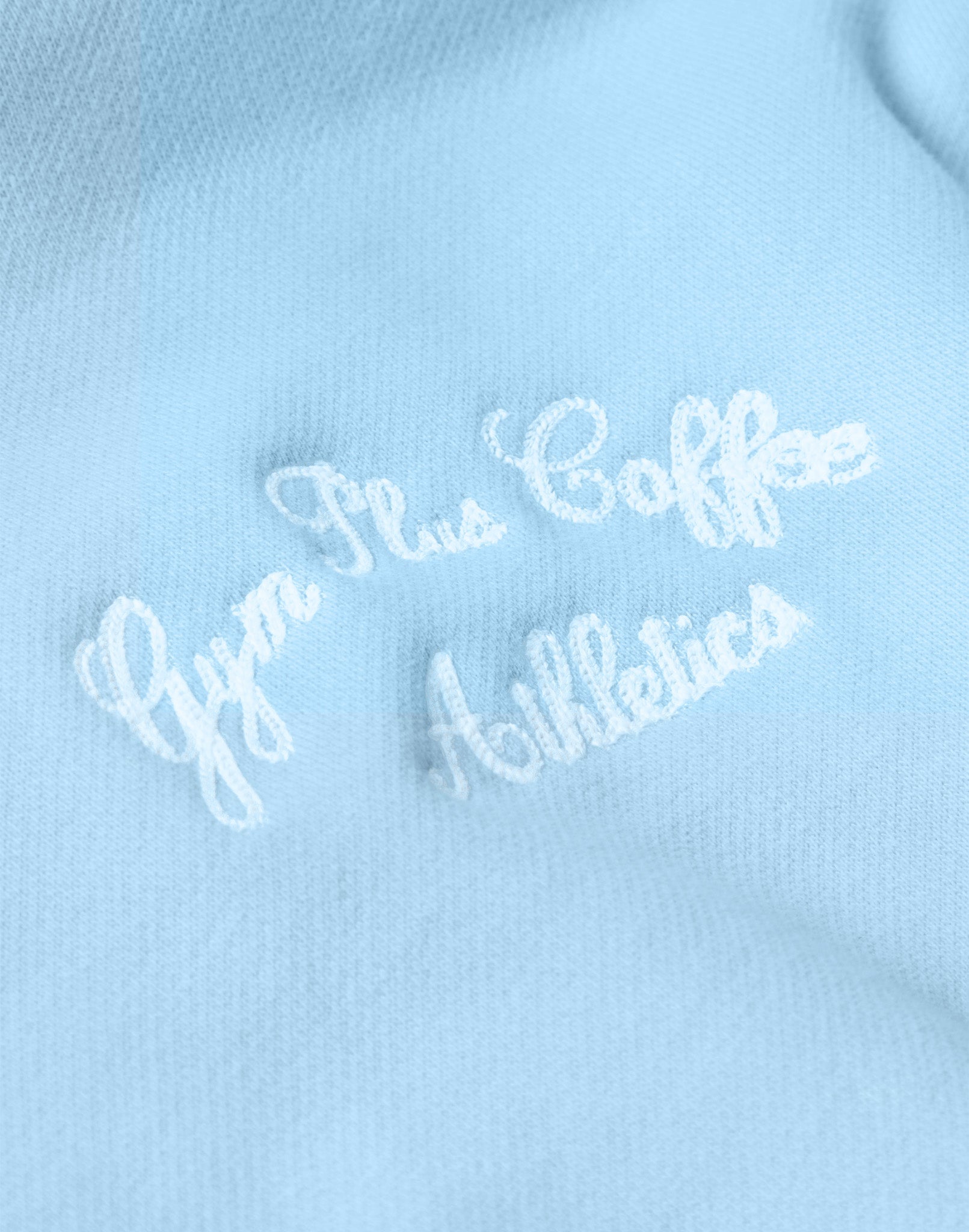 Daily Zip Hoodie in Baby Blue