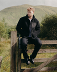 Industry Fleece Jacket in Black