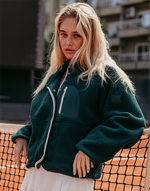 Horizon Layer Up Jacket in Jungle Green