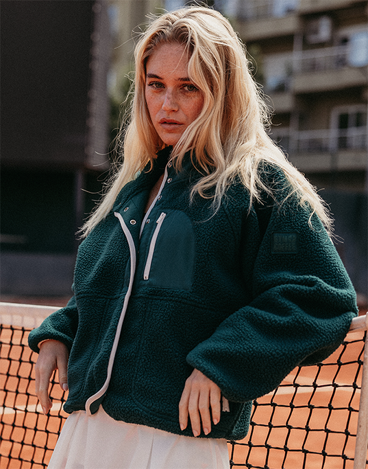 Horizon Layer Up Jacket in Jungle Green