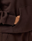 Cascade Hoodie in Mocha Bean