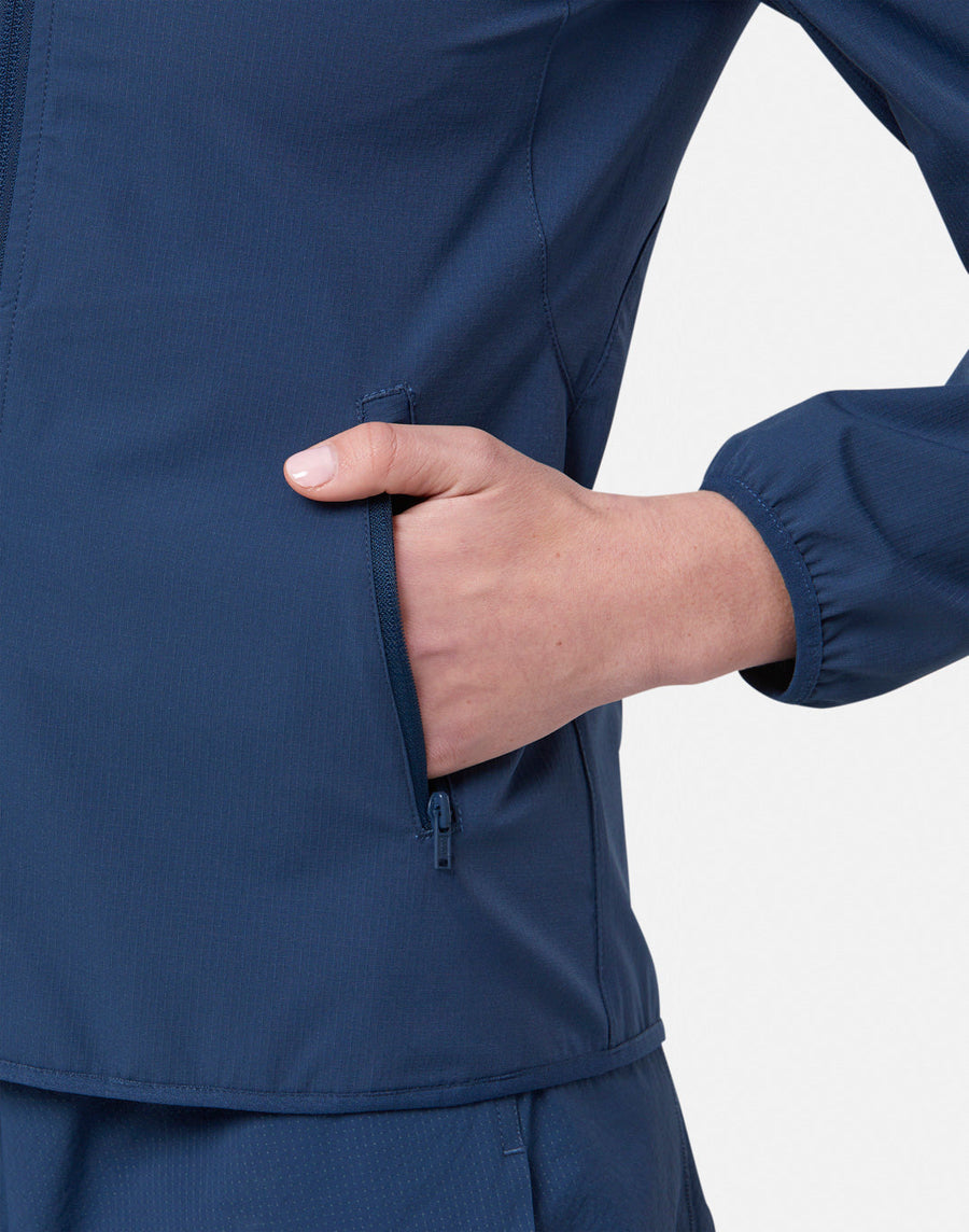 Celero Jacket in Petrol Blue