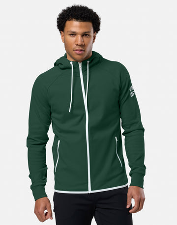 Chill Zip Hoodie in Amazon Green