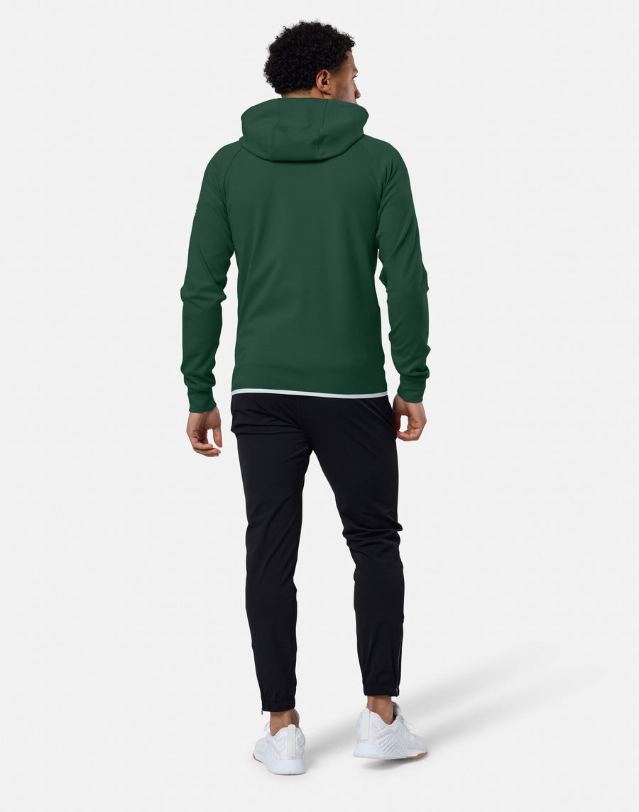 Chill Zip Hoodie in Amazon Green