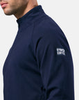 Chill Patch Half Zip in Royal Navy