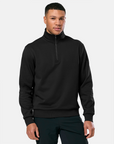 Clubhouse Half Zip in Black