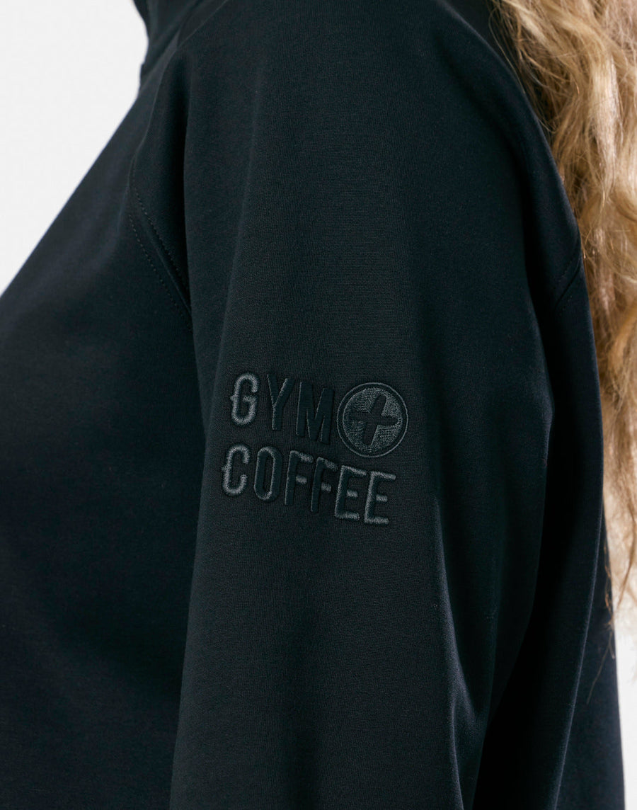 Clubhouse Quarter Zip in Black