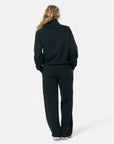 Clubhouse Quarter Zip in Black