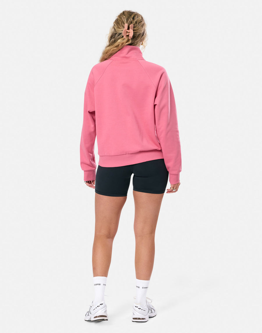 Clubhouse Quarter Zip in Blush