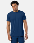 Coffee Tee in Petrol Blue