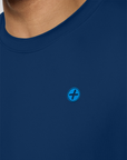 Coffee Tee in Petrol Blue