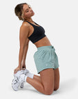 Contender 3" Shorts in Summer Green