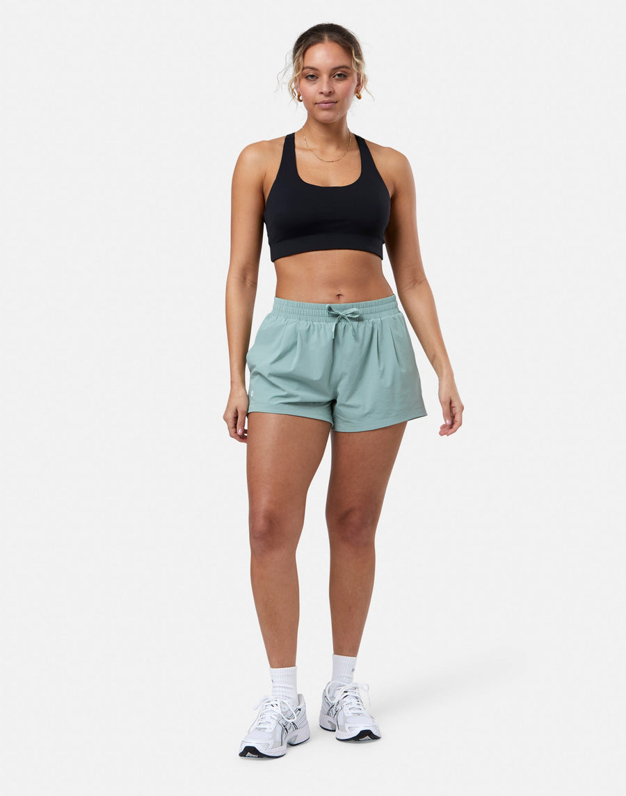 Contender 3" Shorts in Summer Green