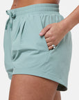 Contender 3" Shorts in Summer Green