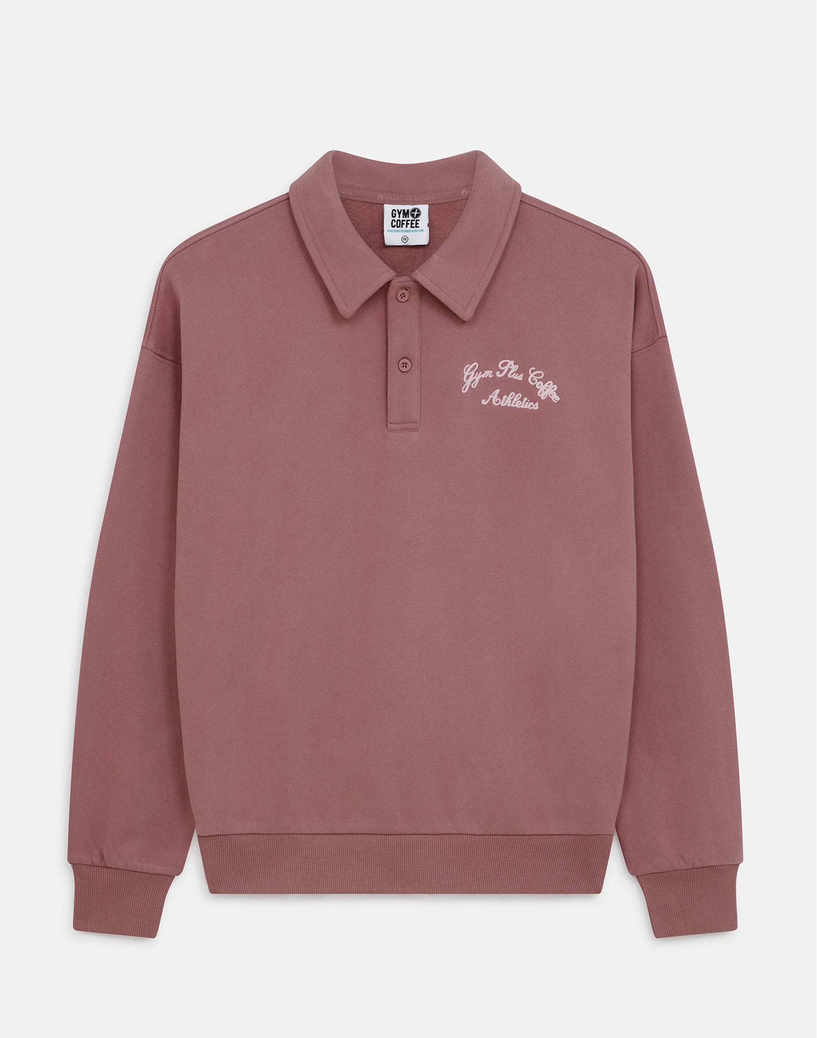 Daily Collared Sweatshirt in Terra Rose