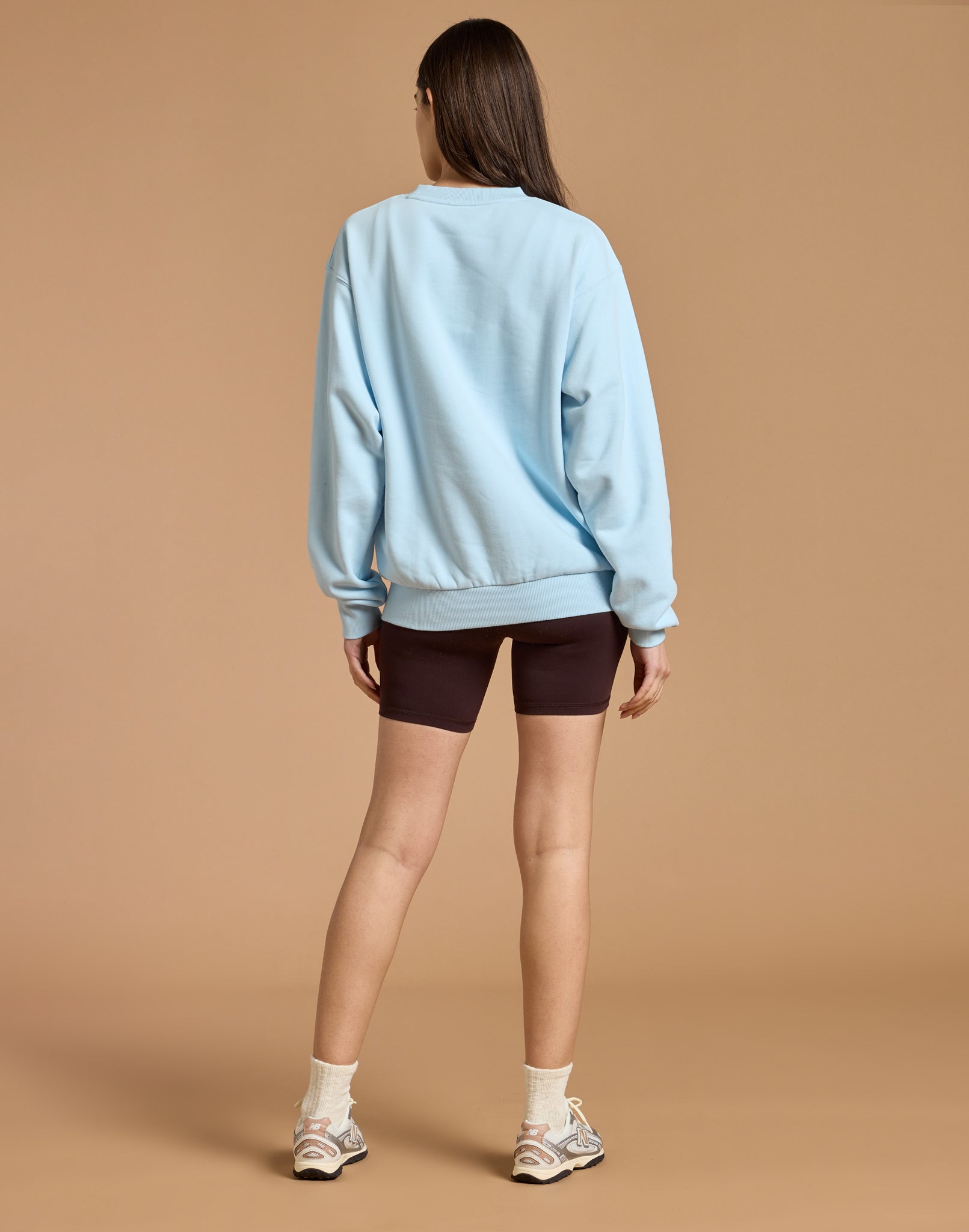 Daily Relaxed Fit Crew in Baby Blue