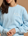 Daily Relaxed Fit Crew in Baby Blue