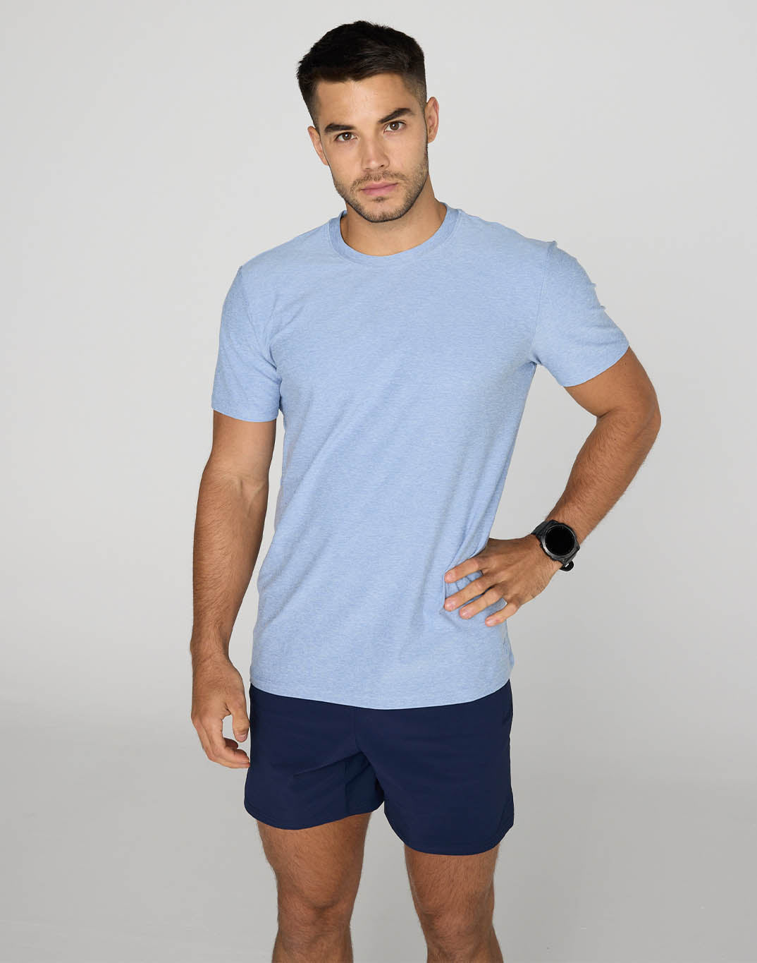 Daily Tee in Cool Blue