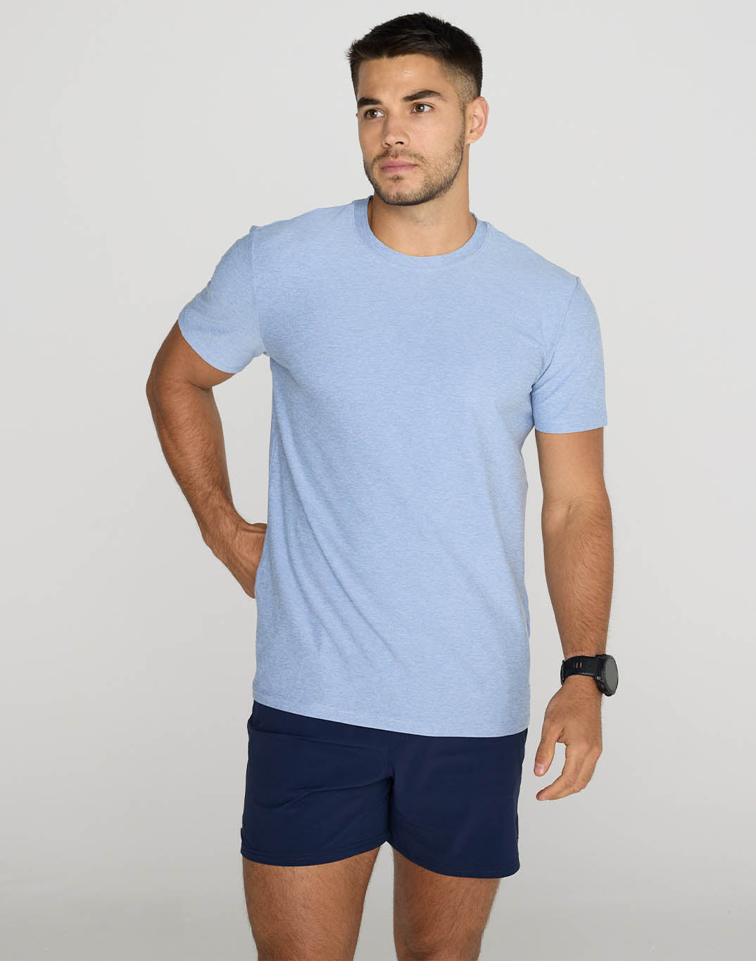 Daily Tee in Cool Blue
