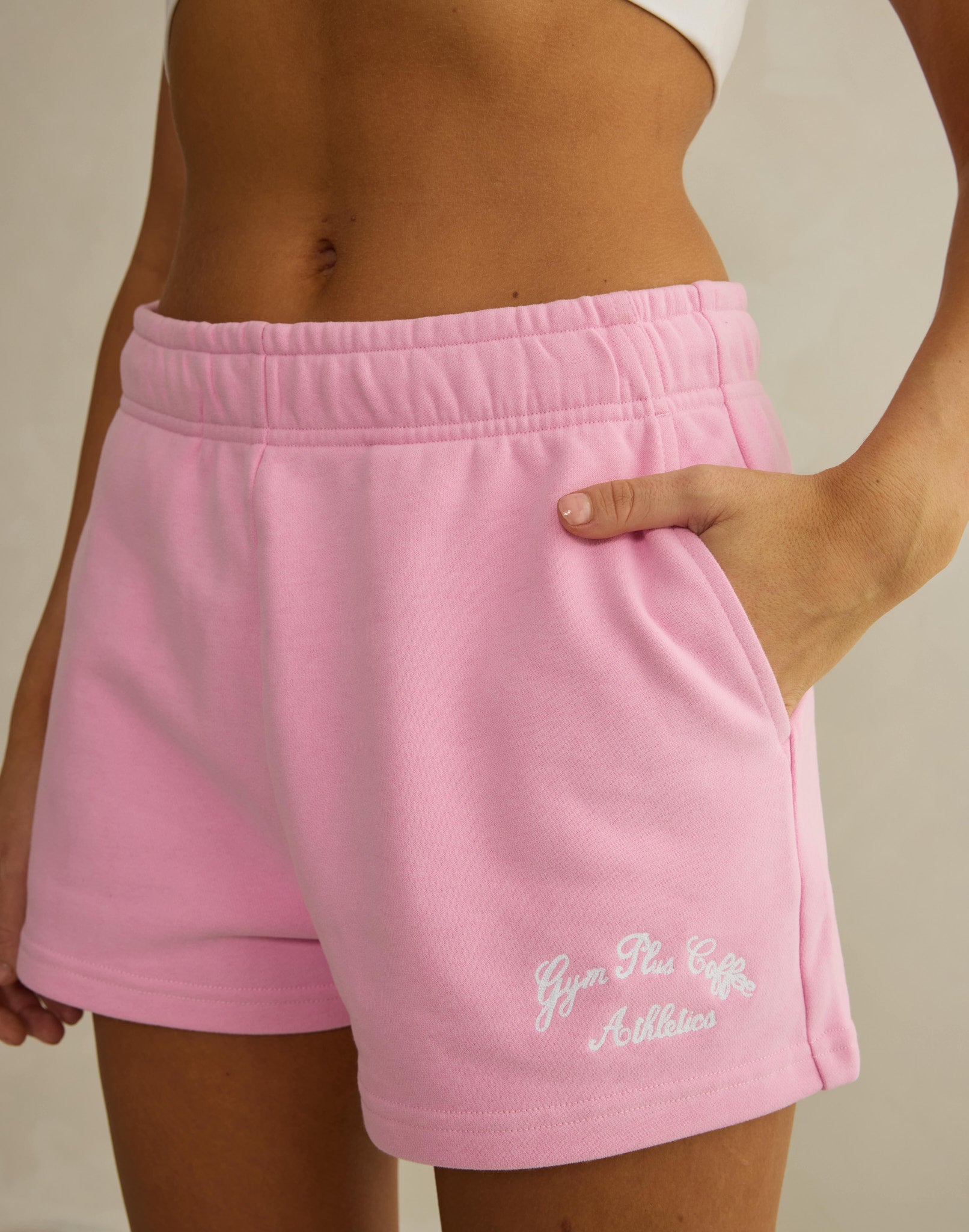 Daily Cotton Shorts in Pink Blossom