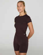 Daily Tee in Mocha Bean