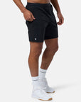 Essential 8" Shorts in Black