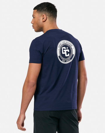 Everyday Graphic Tee in Twilight Navy
