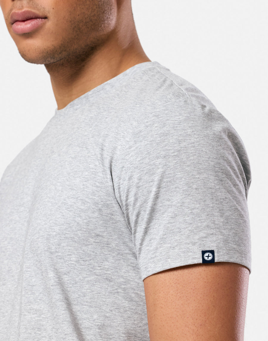 Everyday Tee in Grey Marl