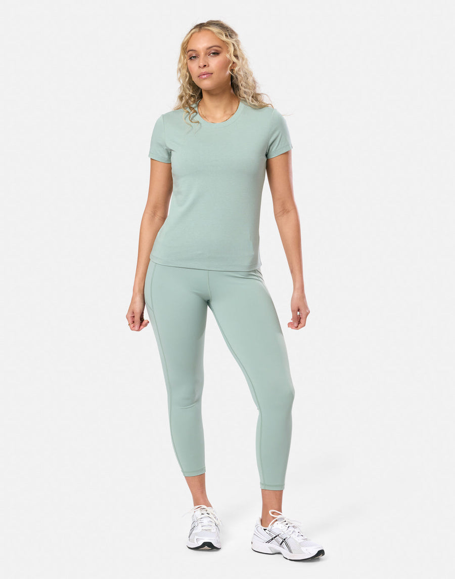Serona Everyday Tee in Summer Green