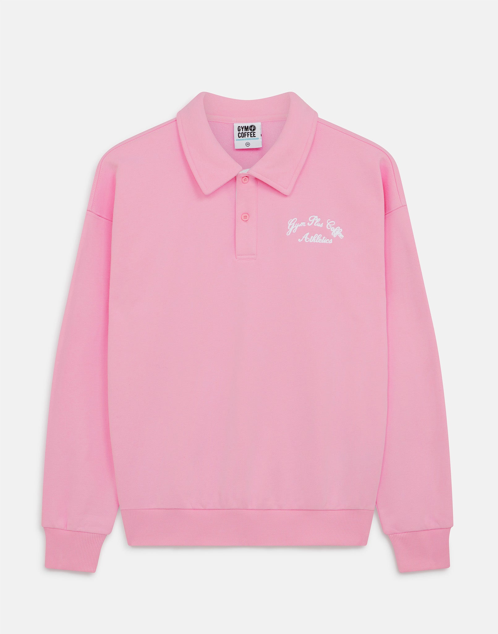 Daily Collared Sweatshirt in Pink Blossom