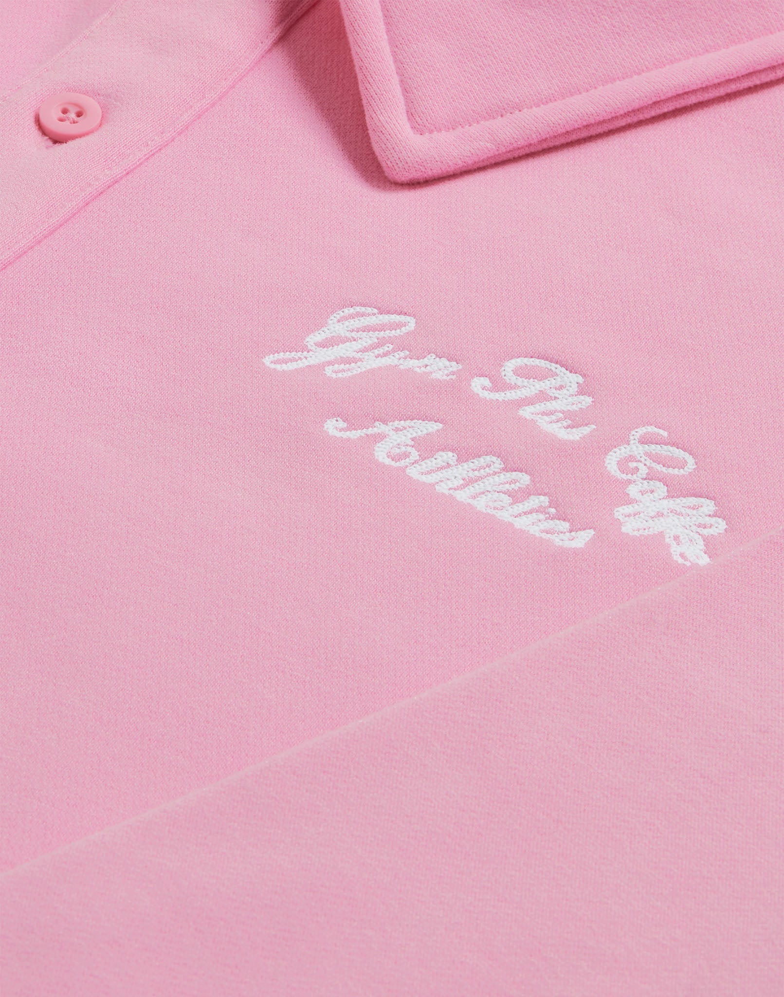 Daily Collared Sweatshirt in Pink Blossom