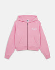 Daily Zip Hoodie in Pink Blossom